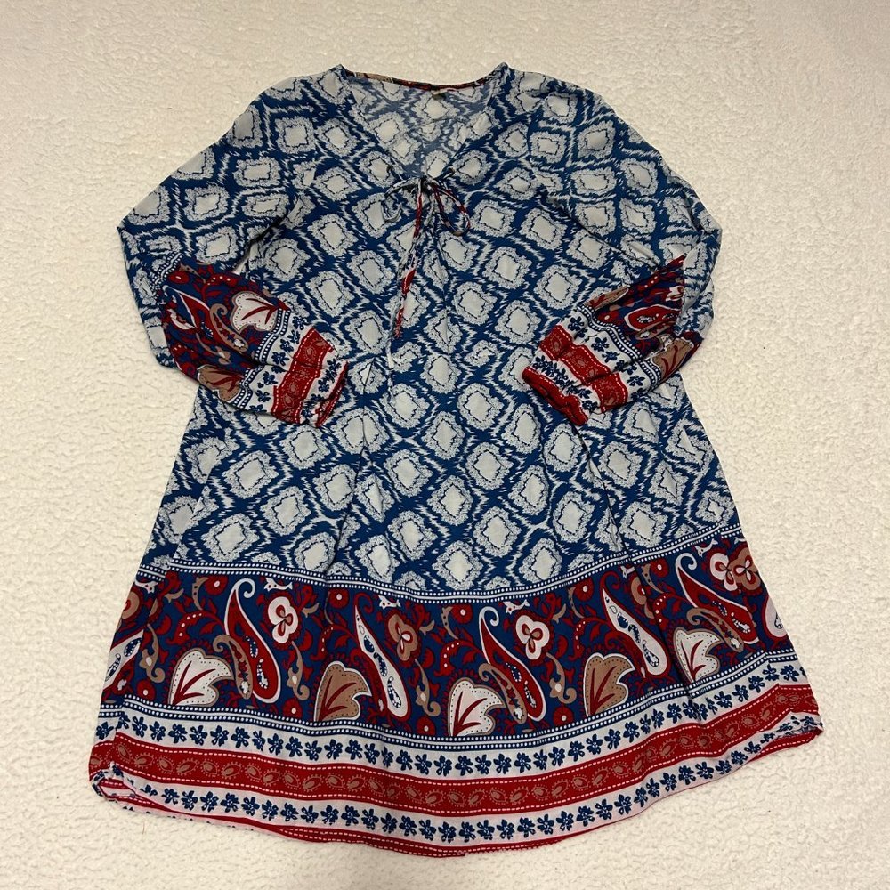 Amy Fashion Women's Cotton Swimsuit Cover-Up Medium